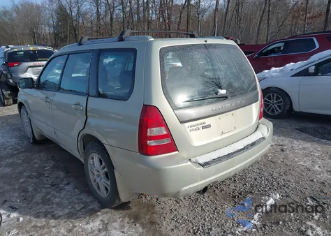 2005 Subaru Forester 2.5Xt from USA, damaged, VIN JF1SG69625H734202